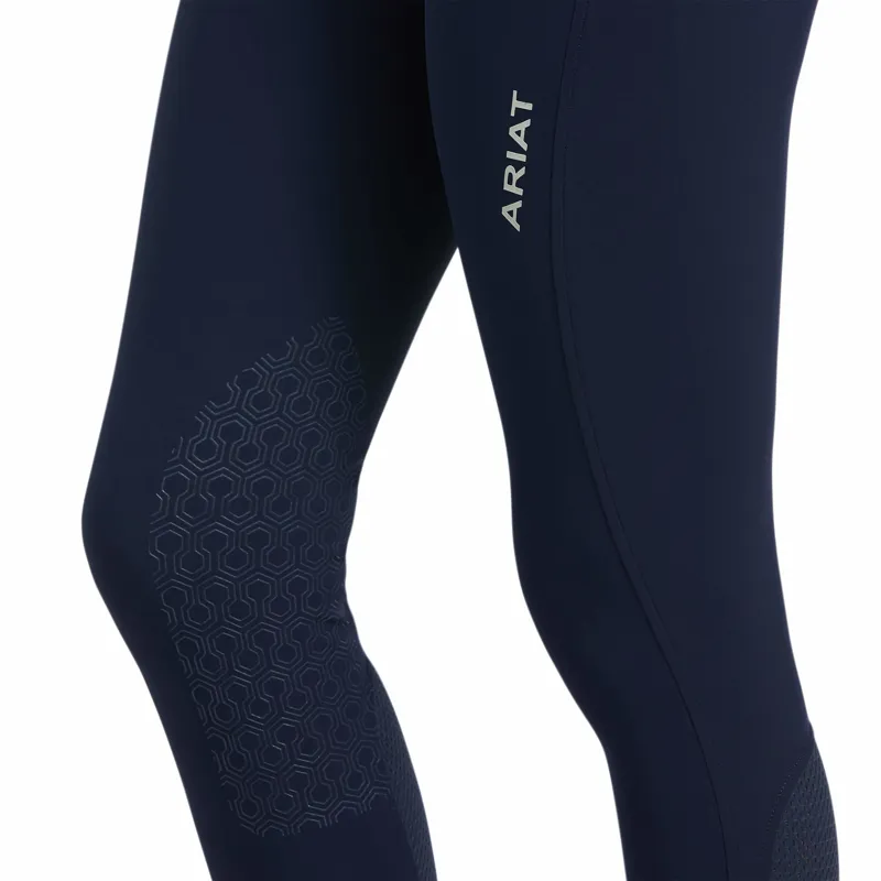 Ariat Tri-Factor Grip Knee Patch Breech in Navy-3